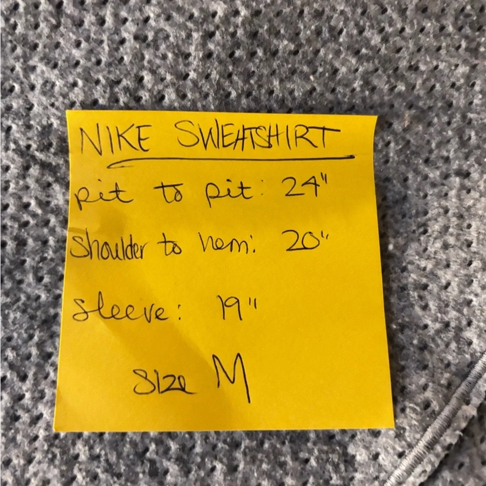 NIKE tech pack therma fit sweatshirt pullover gray oversized women’s medium - Picture 6 of 7